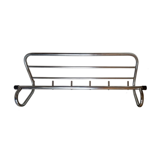 Mid-Century Tubular Wall Coat Rack