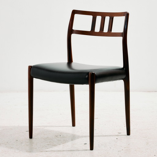 Mk10488 Model 79 Teak Dining Chair By Niels Otto Møller For J. L. Møllers Møbelfabrik, Set Of 6