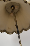 Lampada da terra vintage con nappe
