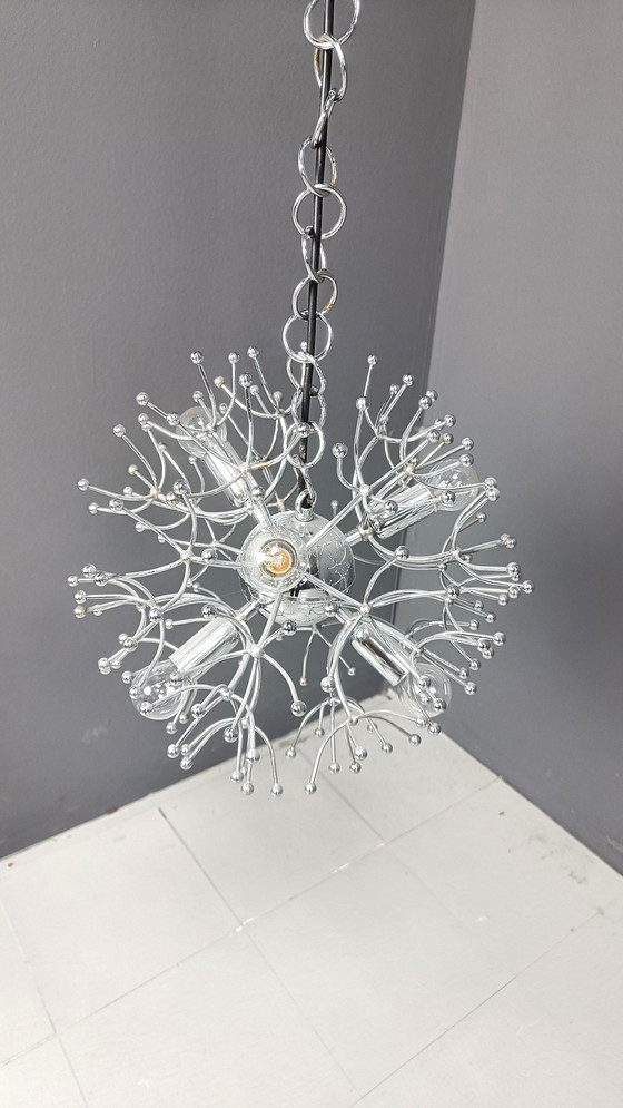 Image 1 of Sputnik Chandelier By Sciolari, 1960S