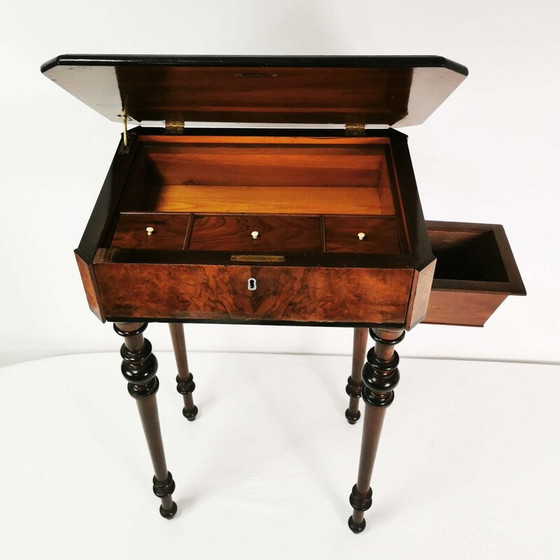 Image 1 of Vintage eclectic thread cabinet, Denmark 1920s