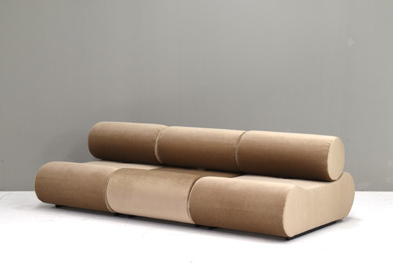 Image 1 of Divano &#39;Corbi&#39; di Klaus Uredat in New Mohair per COR, Germania – 1969