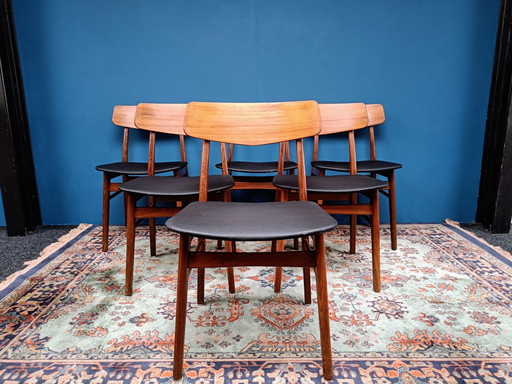 6x Danish Design Chairs