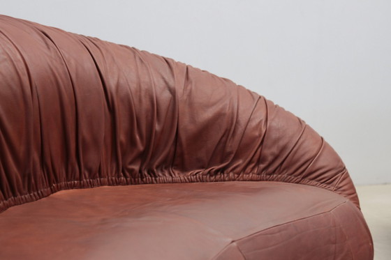 Image 1 of Pangolin Leather Sofa And Armchair By Egg Designs