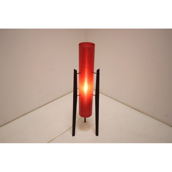 Image 1 of Vintage Space Age "Rocket" floor lamp, Czechoslovakia 1970