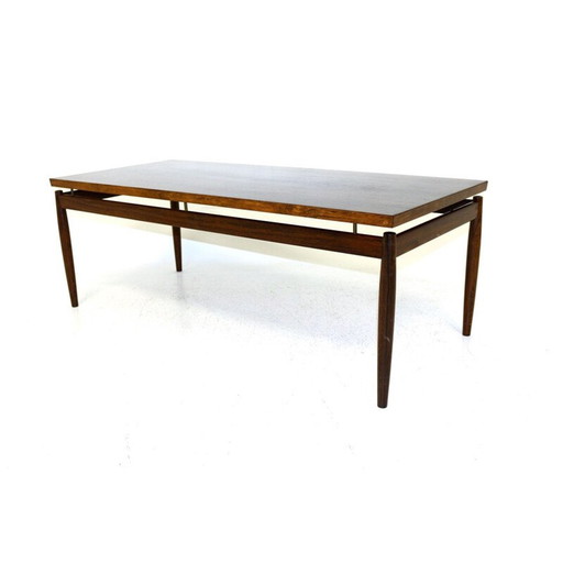 Vintage rosewood coffee table by Grete Jalk for France & Søn, 1960