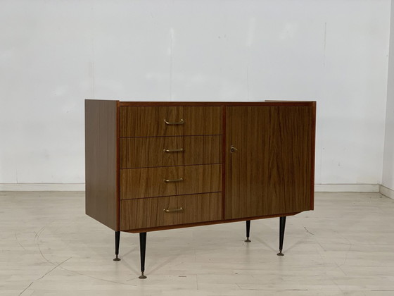 Image 1 of 70s dresser sideboard cabinet vintage