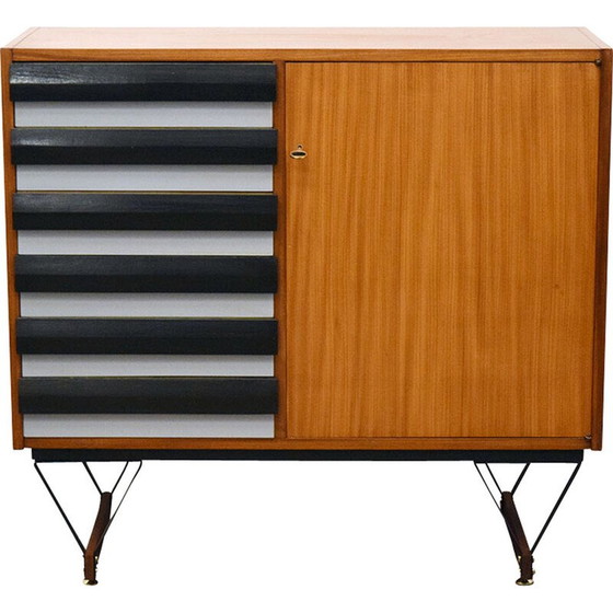 Image 1 of Italian vintage highboard with drawers, 1960s
