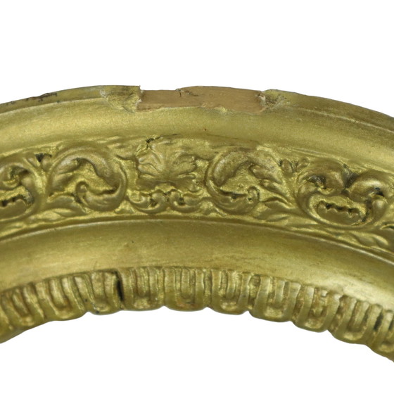 Image 1 of Oval Gold Frame Baroque Style