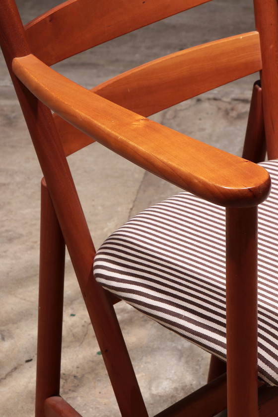 Image 1 of Hansen Sorensen Dining room table with 6 chairs,1970 Denmark