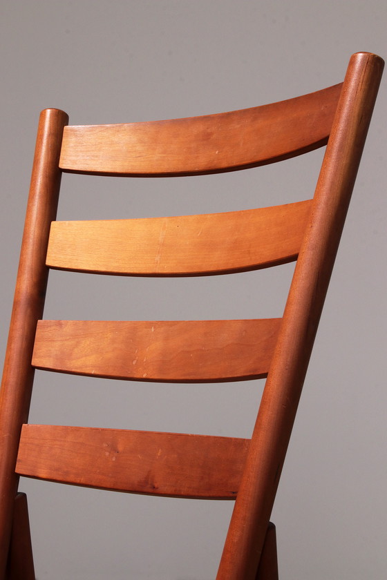 Image 1 of Hansen Sorensen Dining room table with 6 chairs,1970 Denmark