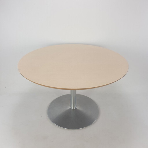Vintage round dining table by Pierre Paulin for Artifort, 1960s