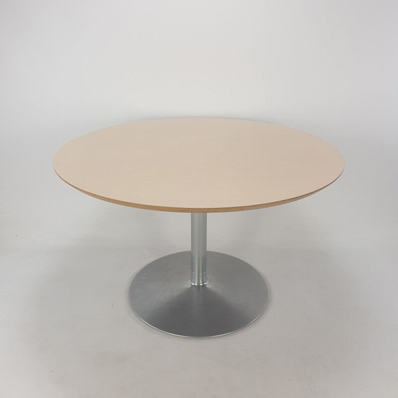 Image 1 of Vintage round dining table by Pierre Paulin for Artifort, 1960s