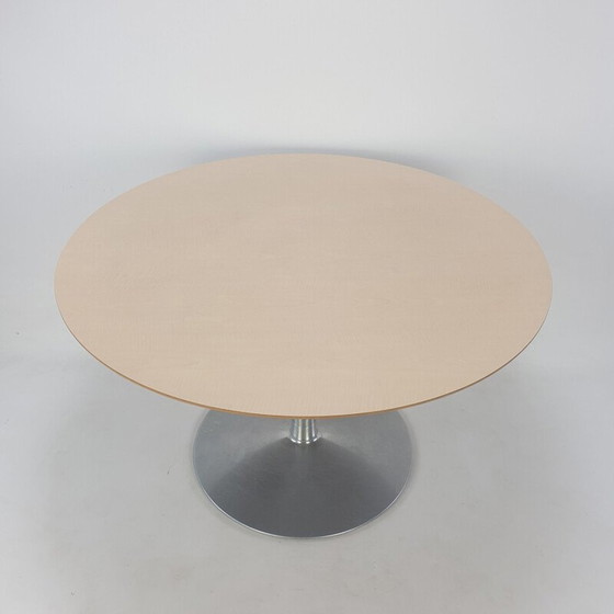 Image 1 of Vintage round dining table by Pierre Paulin for Artifort, 1960s