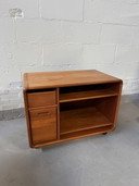 Vintage teak Danish audio furniture tv cabinet