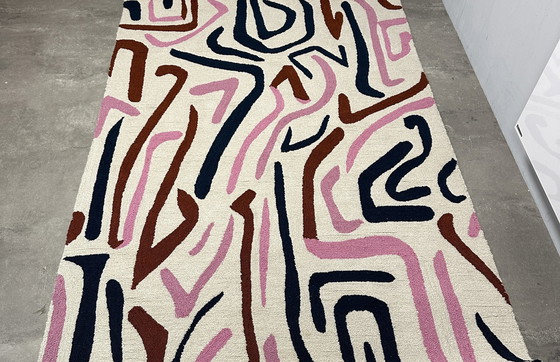 Image 1 of In/Outdoor rug B&C Harlequin Synchronic Orch 160x230