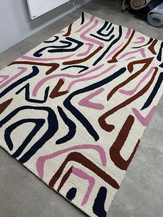 Image 1 of In/Outdoor rug B&C Harlequin Synchronic Orch 160x230