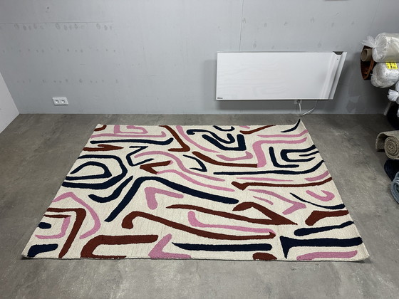 Image 1 of In/Outdoor rug B&C Harlequin Synchronic Orch 160x230