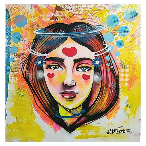 Artist Painting - Youthone - Third Eye