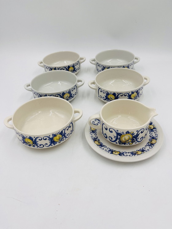 Image 1 of Cadiz Cream Pot and Bowl Set