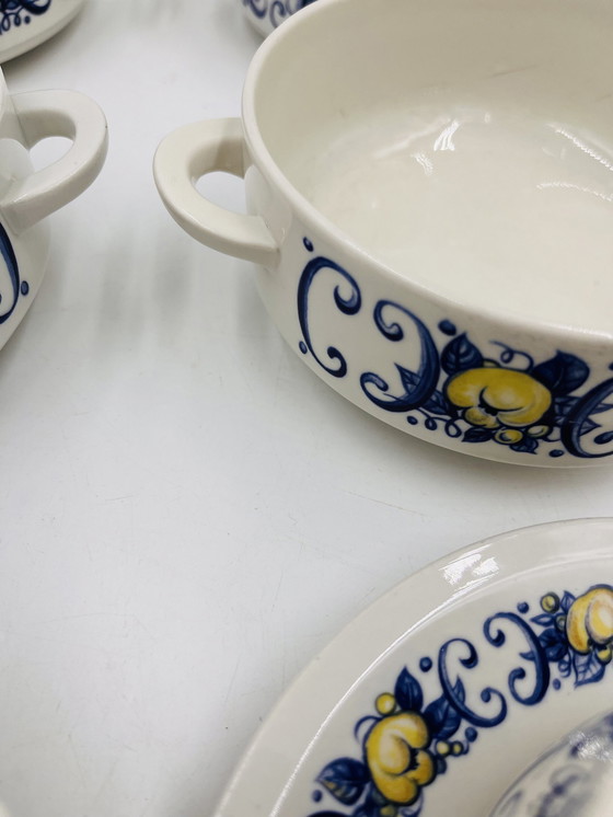 Image 1 of Cadiz Cream Pot and Bowl Set