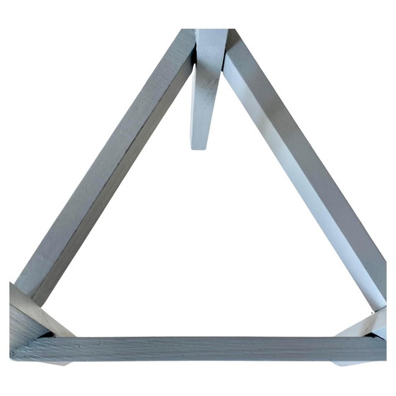 Image 1 of 1X Large Vintage Wood Pedestal, Italy 1950S