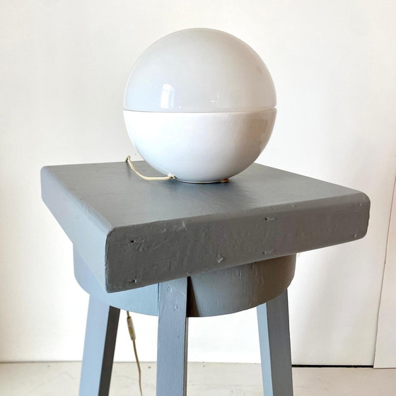 Image 1 of 1X Large Vintage Wood Pedestal, Italy 1950S