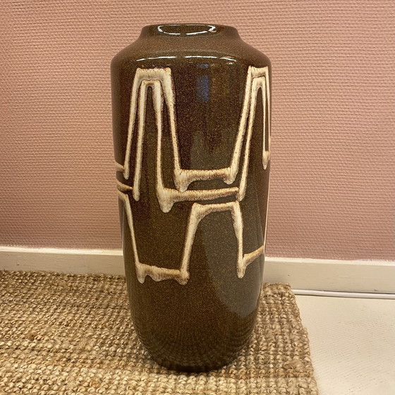 Image 1 of Brown West German Vase