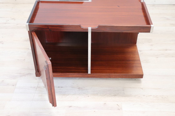 Image 1 of Square Storage Coffee Table, Italy 1960S