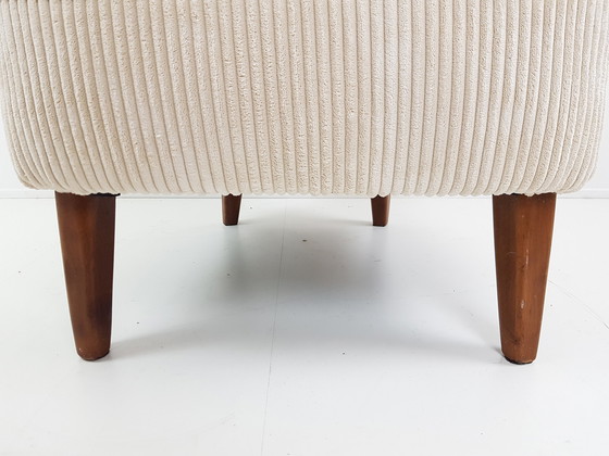 Image 1 of Artifort Theo Ruth off white rib corduroy newly upholstered