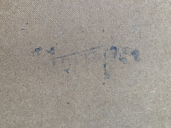 Image 1 of Vintage wall cabinet with sliding doors