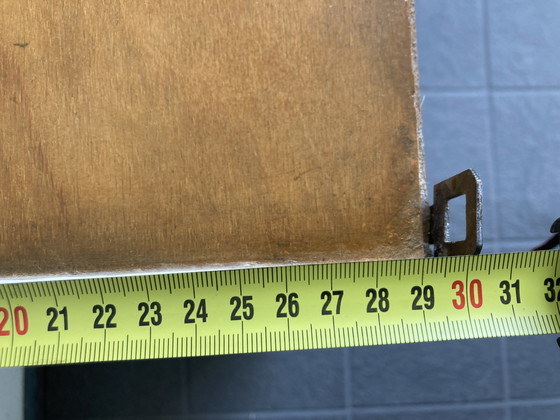 Image 1 of Vintage wall cabinet with sliding doors