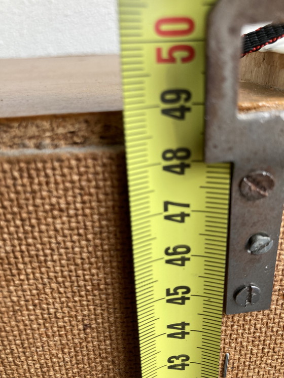 Image 1 of Vintage wall cabinet with sliding doors