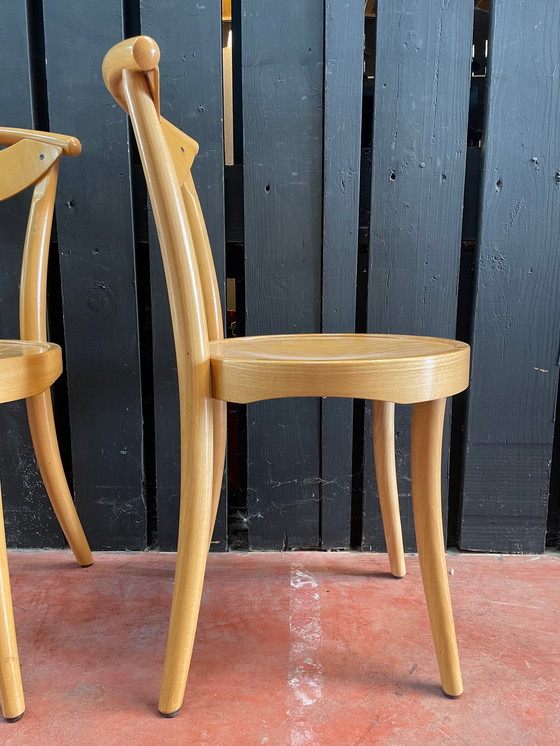 Image 1 of Set Of 4 Baumann Chairs 80s