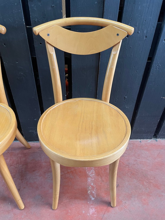 Image 1 of Set Of 4 Baumann Chairs 80s