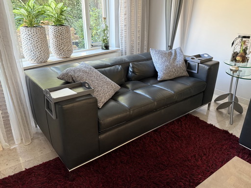 Sofa Set Leather 3 Seater And 3.5 Seater