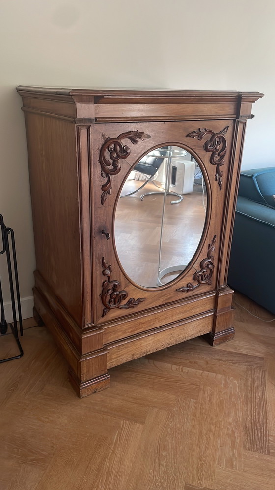 Image 1 of Biedermeier Dinnerware Cabinet