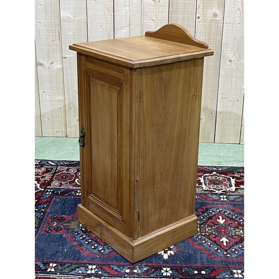 Image 1 of Comodino inglese vintage in legno satinato, anni '30