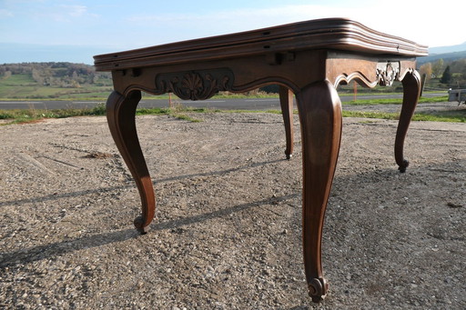 Italian Regency Table With Extensions