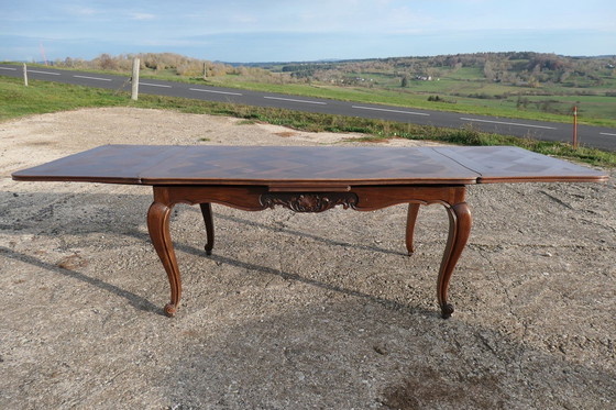 Image 1 of Italian Regency Table With Extensions