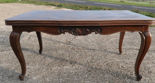 Italian Regency Table With Extensions