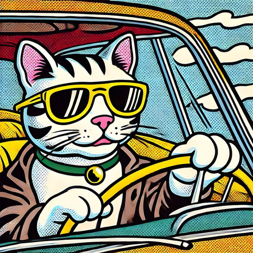 Poster / Banner 'The Catxi Driver'