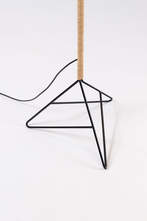 Image 1 of Large Danish Floorlamp   on hairpin legs