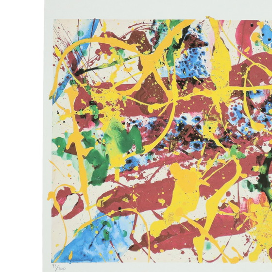 Image 1 of Offset Lithograph To Jackson Pollock Action Painting 93/300