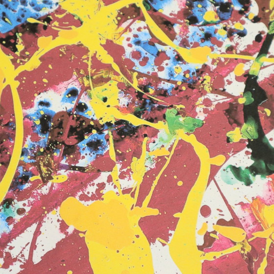 Image 1 of Offset Lithograph To Jackson Pollock Action Painting 93/300