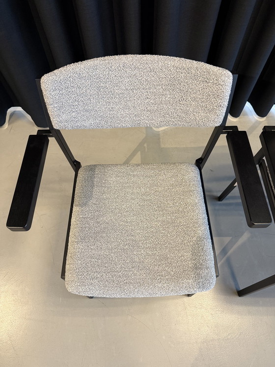 Image 1 of 2X Dining Chair No. 50 With Armrests - Design In Box