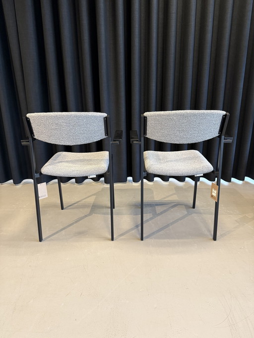 2X Dining Chair No. 50 With Armrests - Design In Box