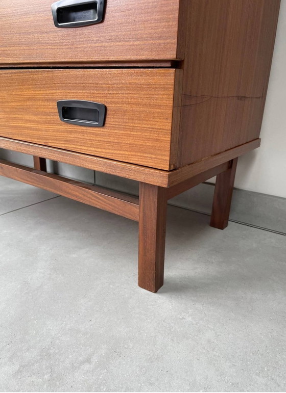 Image 1 of Chest of drawers, Teak veneer, Belgium 1960'S - 1970'S