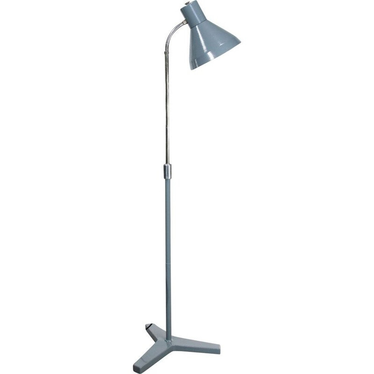 Vintage adjustable gooseneck floor lamp 1970 900 Whoppah
