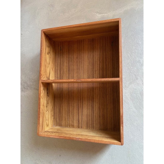 Image 1 of Mini mensola vintage scandinava in teak massello, 1960